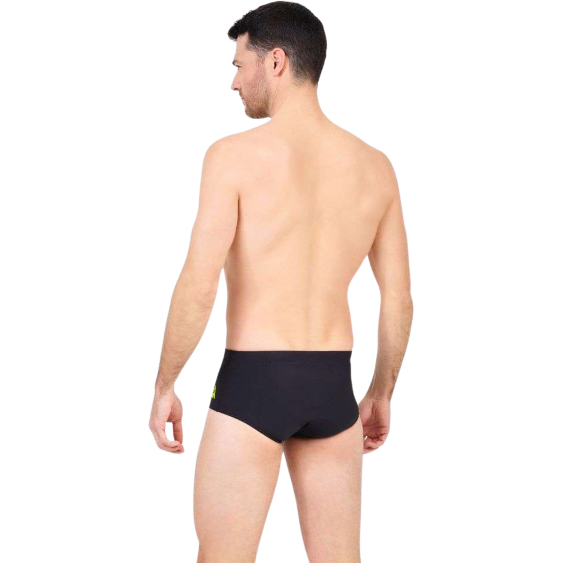 2025 Aquasphere Essential Brief 14cm SM4770107 - Black / Amarelo